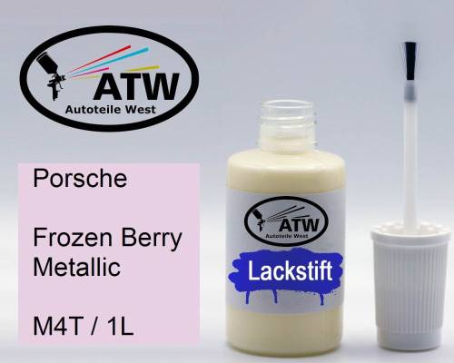Porsche, Frozen Berry Metallic, M4T / 1L: 20ml Lackstift, von ATW Autoteile West.